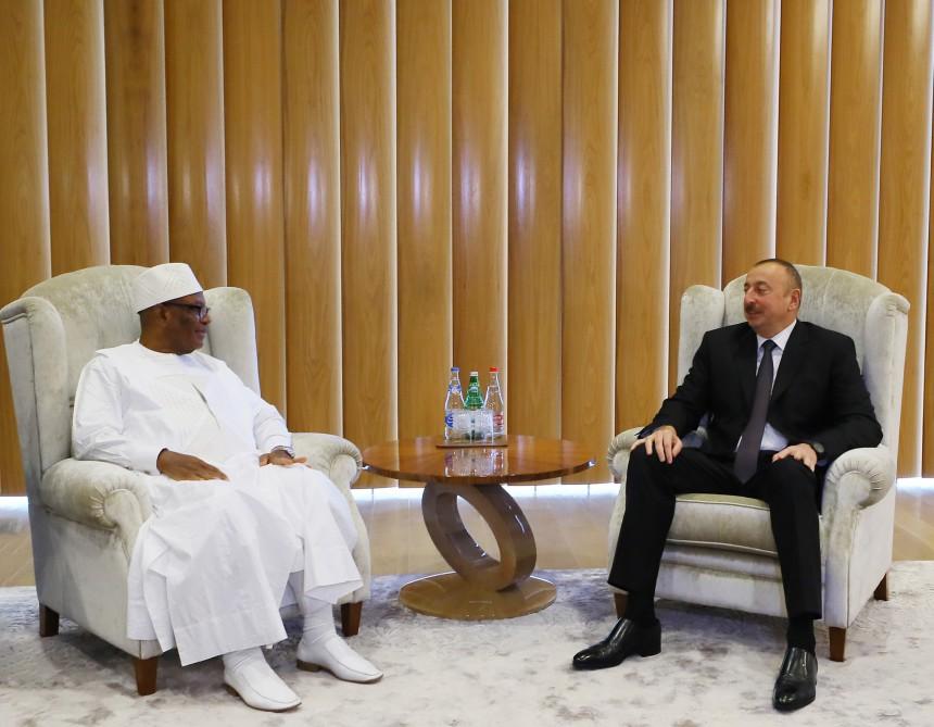 Ilham Aliyev hails good opportunity to develop relations with Mali (PHOTO)