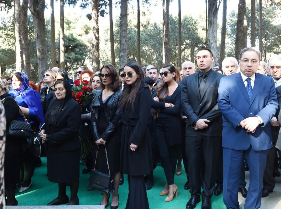 President Aliyev and his spouse attended farewell ceremony for acclaimed scientist, academician Rafiga Aliyeva (PHOTO)