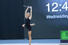 Baku 2017: Rhythmic gymnastics podium training kicks off (PHOTOS)