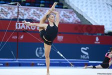 Baku 2017: Rhythmic gymnastics podium training kicks off (PHOTOS)