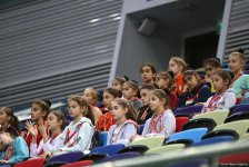 Baku 2017: Rhythmic gymnastics podium training kicks off (PHOTOS)