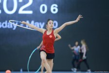 Baku 2017: Rhythmic gymnastics podium training kicks off (PHOTOS)