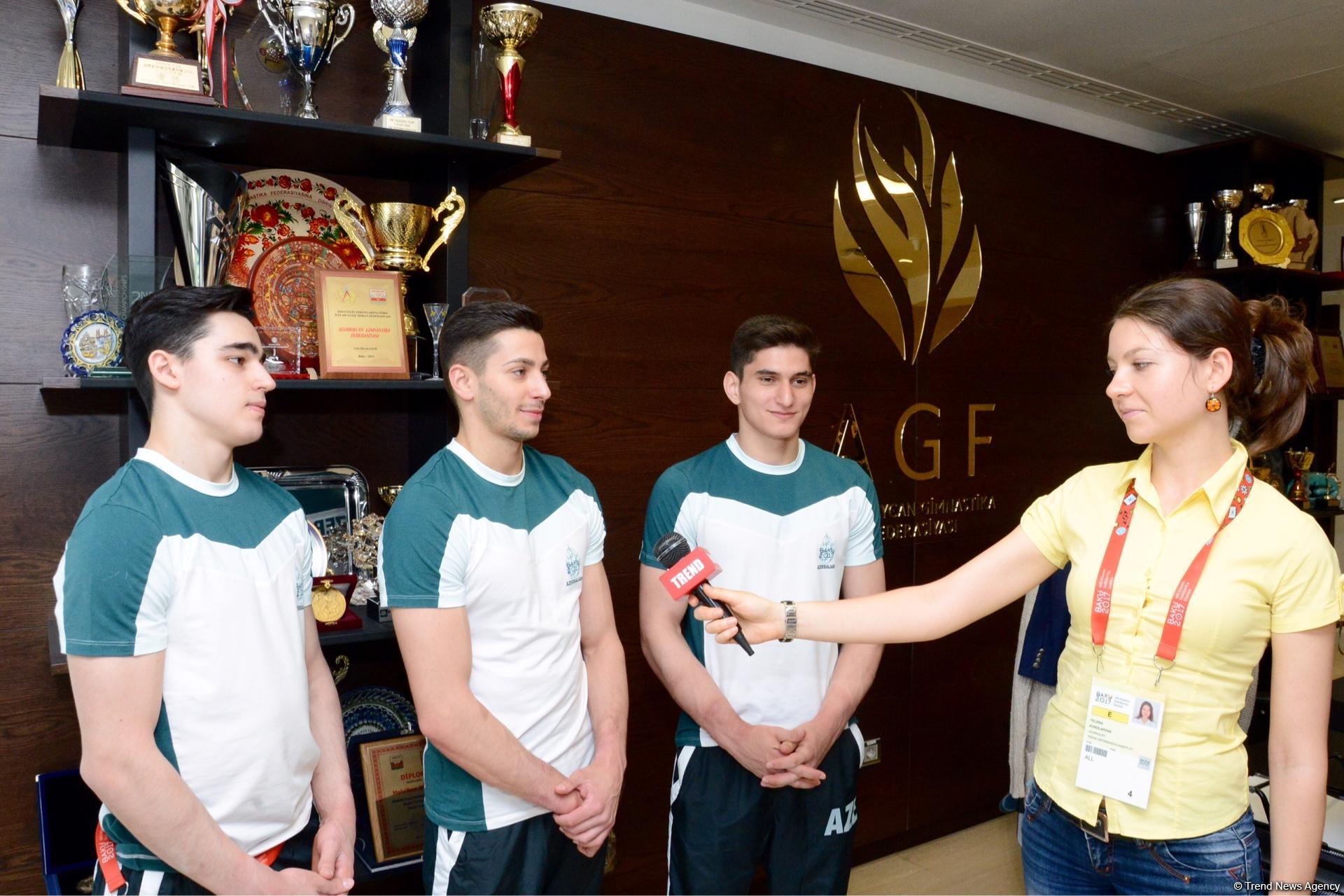 Azerbaijani gymnasts eye to win medals at Baku 2017 (PHOTO)