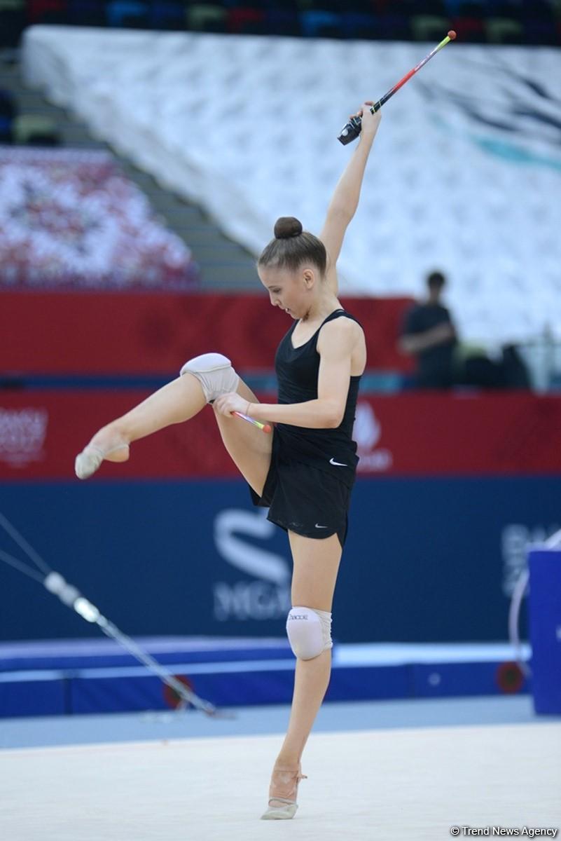 Baku 2017: Rhythmic gymnastics podium training kicks off (PHOTOS)