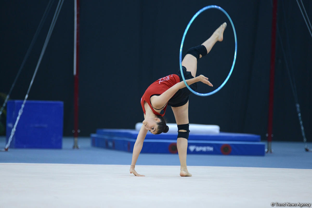 Baku 2017: Rhythmic gymnastics podium training kicks off (PHOTOS)
