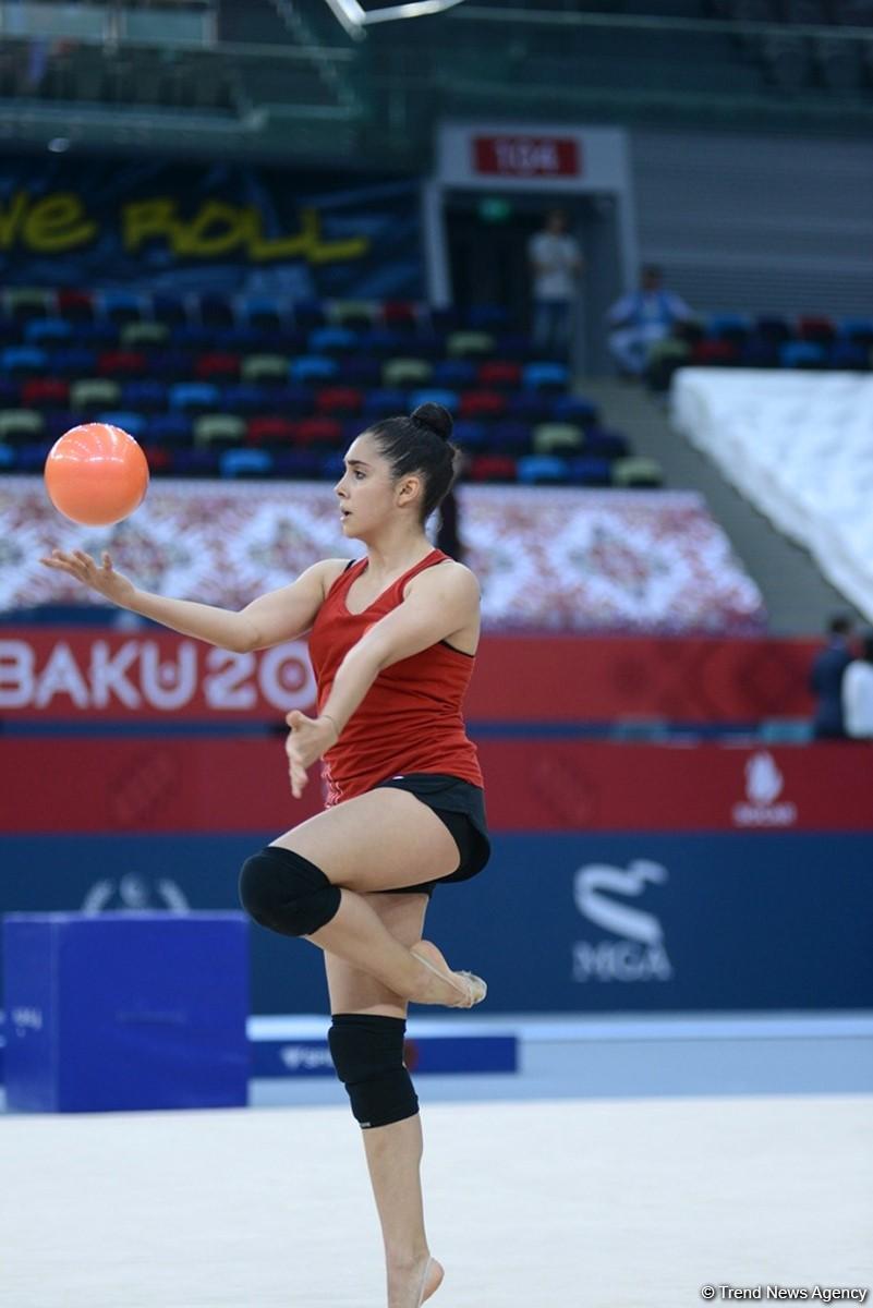 Baku 2017: Rhythmic gymnastics podium training kicks off (PHOTOS)