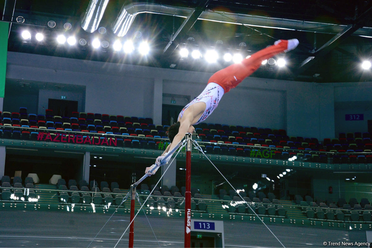 Baku 2017: Rhythmic gymnastics podium training kicks off (PHOTOS)
