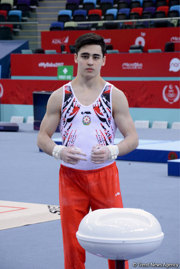 Baku 2017: Rhythmic gymnastics podium training kicks off (PHOTOS)