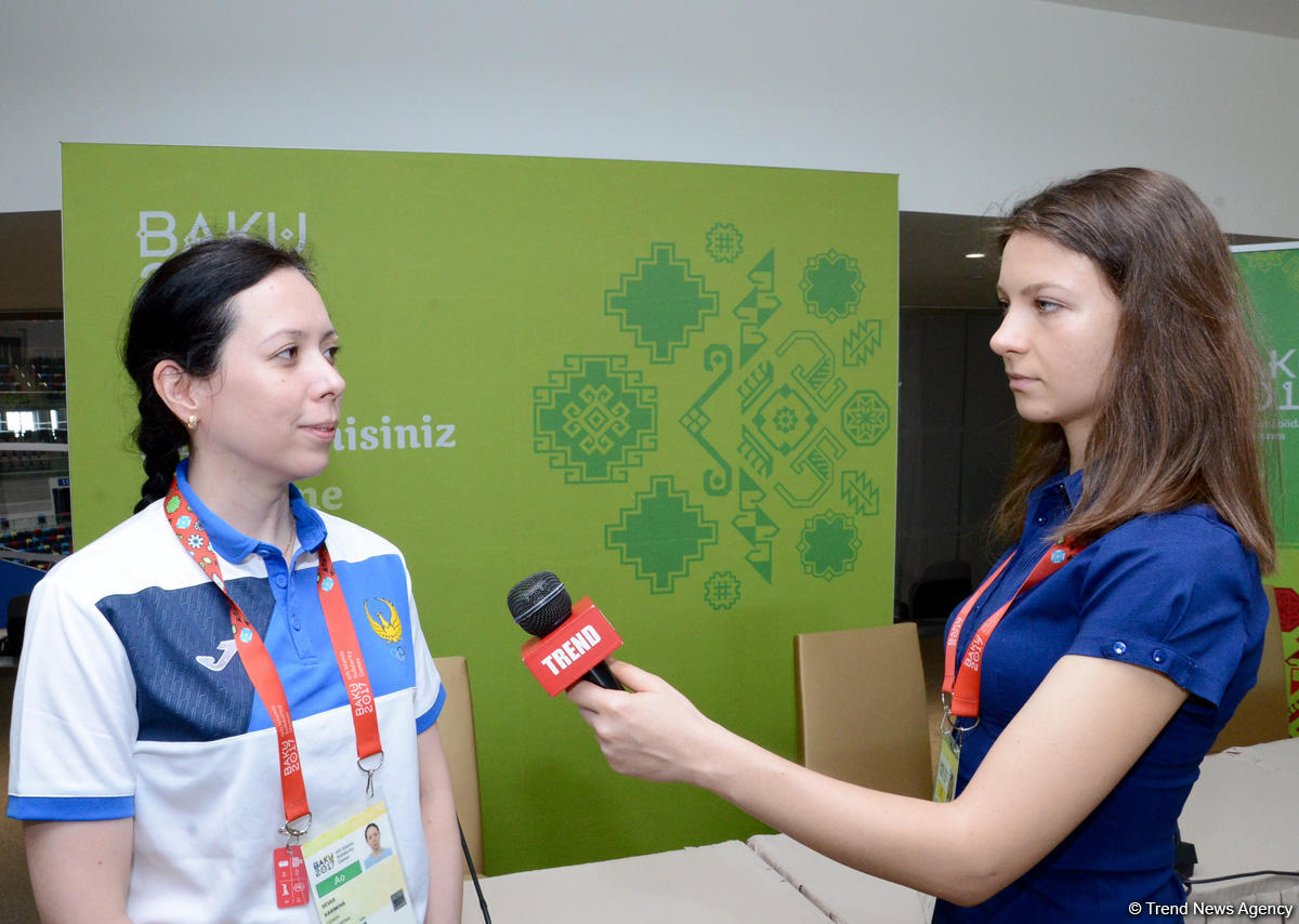 Uzbek coach talks inclusion of rhythmic gymnastics in Islamic Solidarity Games (PHOTO)