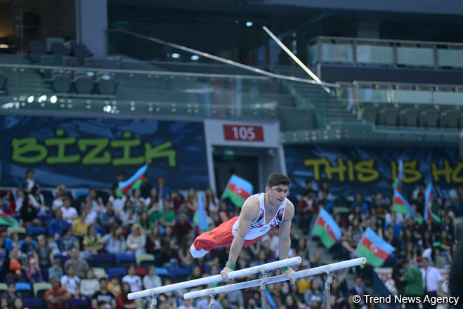 Azerbaijani athletes reach artistic gymnastics finals at Baku 2017
