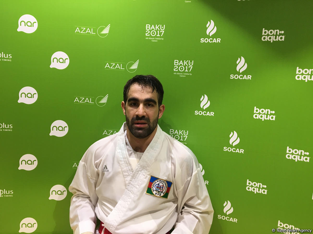 Azerbaijan’s Rafael Aghayev to fight for karate gold at Baku 2017