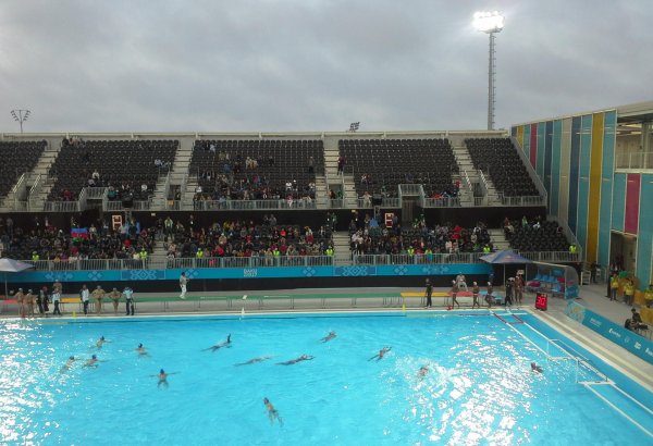 Baku 2017: Azerbaijani water polo players defeat Indonesian team (PHOTO)