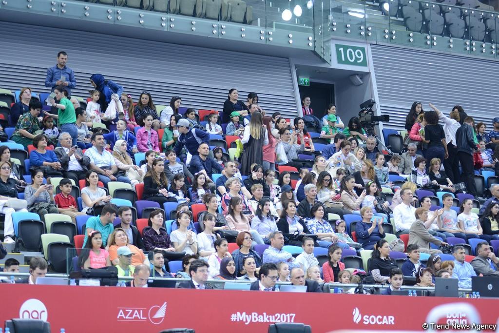 Finals in rhythmic gymnastics start at Baku 2017 (PHOTO)