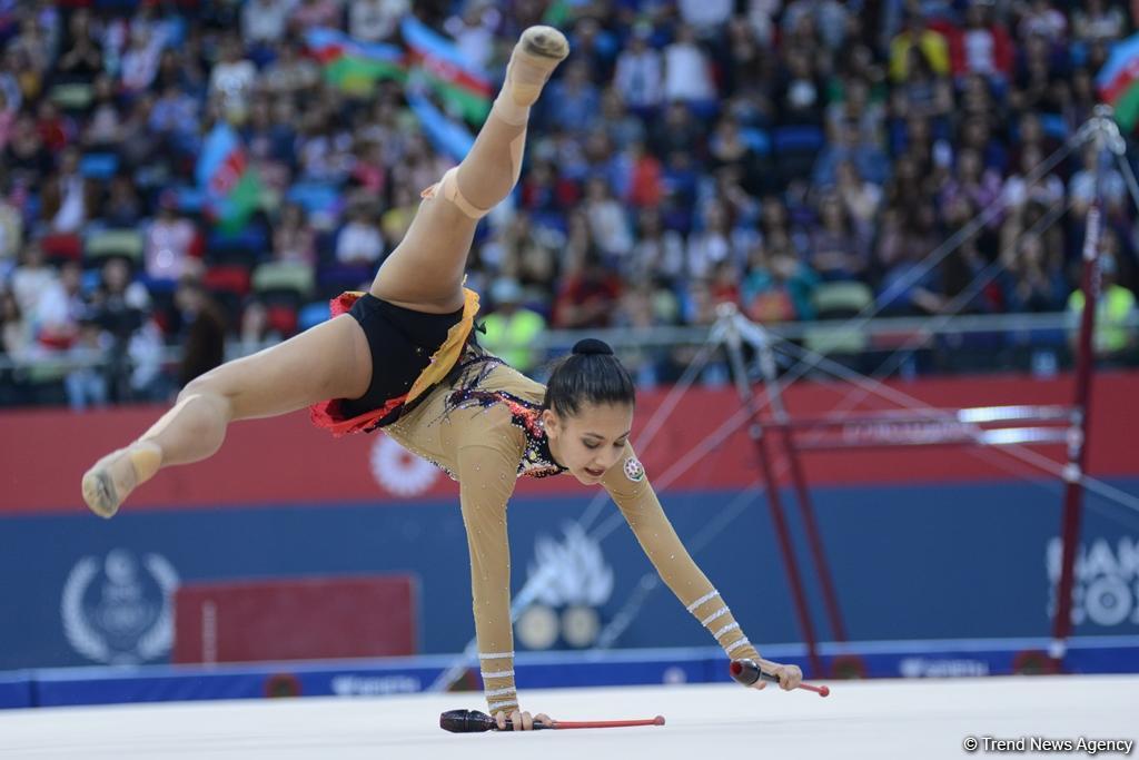 Finals in rhythmic gymnastics start at Baku 2017 (PHOTO)