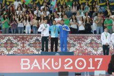 Baku 2017: Winners in artistic gymnastics individual exercises awarded (PHOTO)