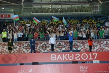 Baku 2017: Winners in artistic gymnastics individual exercises awarded (PHOTO)