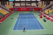 Tennis competitions underway as part of Baku 2017 (PHOTOS)