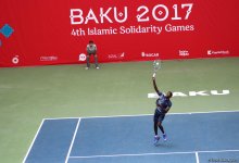 Tennis competitions underway as part of Baku 2017 (PHOTOS)
