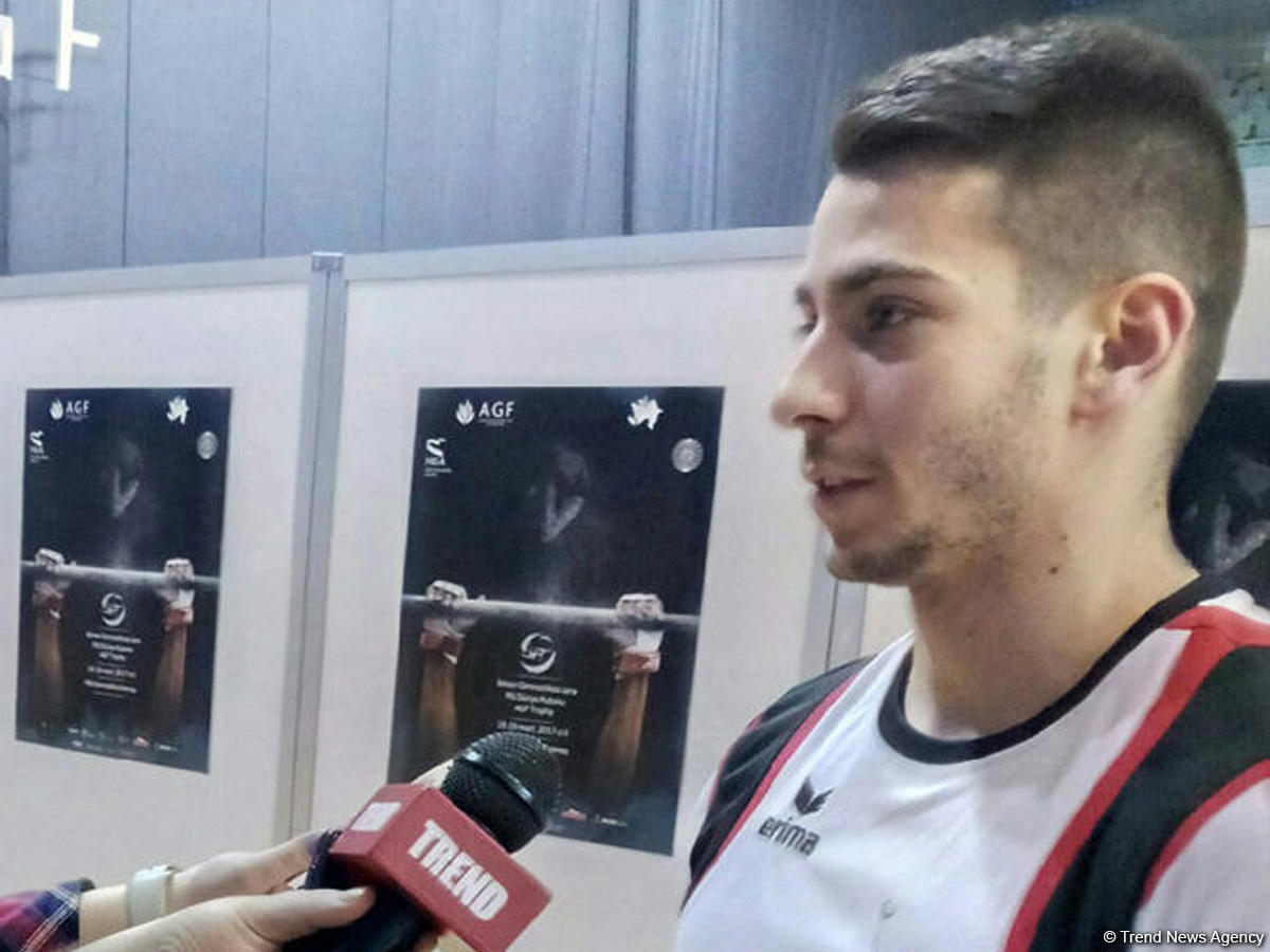 Azerbaijani gymnast wins silver at rings finals of Baku 2017