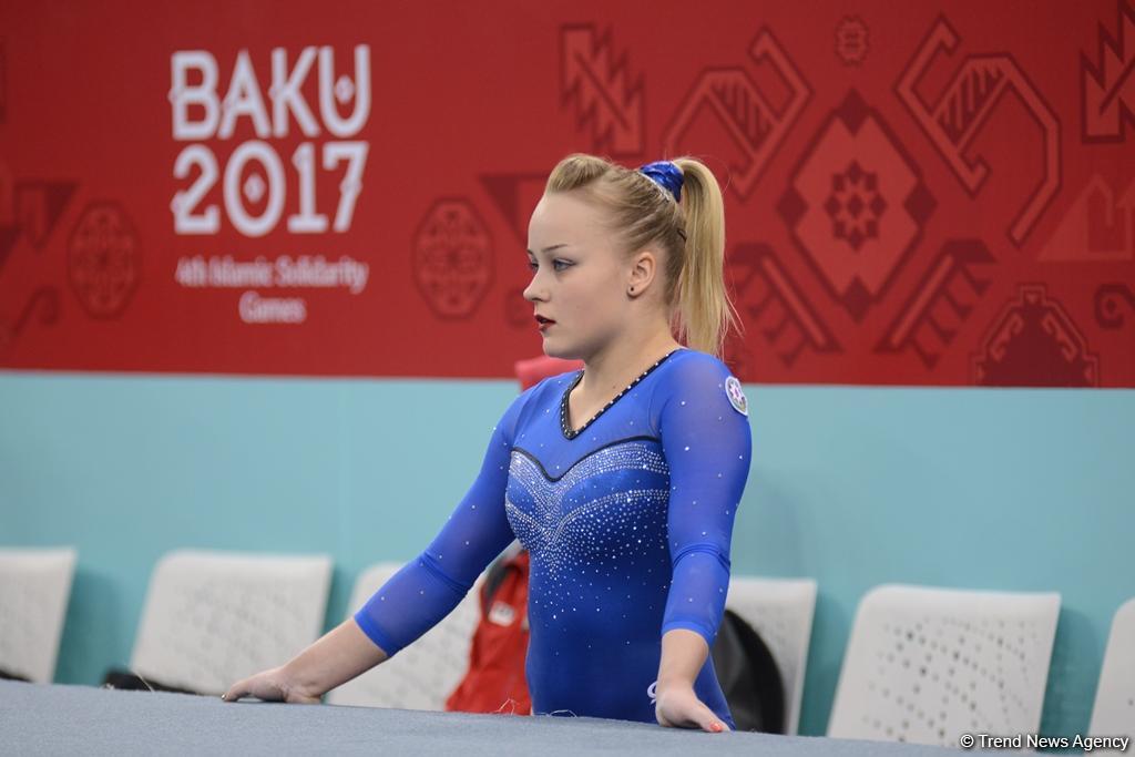 Azerbaijan’s Inshina wins gold in floor finals at Baku 2017