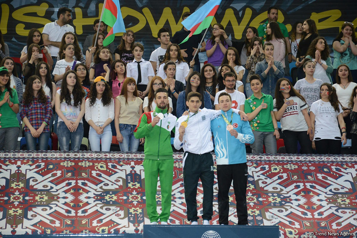 Baku 2017: Winners in artistic gymnastics individual exercises awarded (PHOTO)
