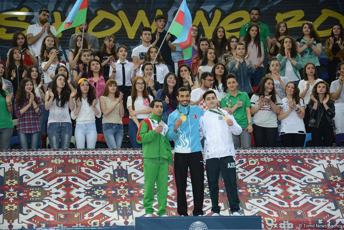 Baku 2017: Winners in artistic gymnastics individual exercises awarded (PHOTO)