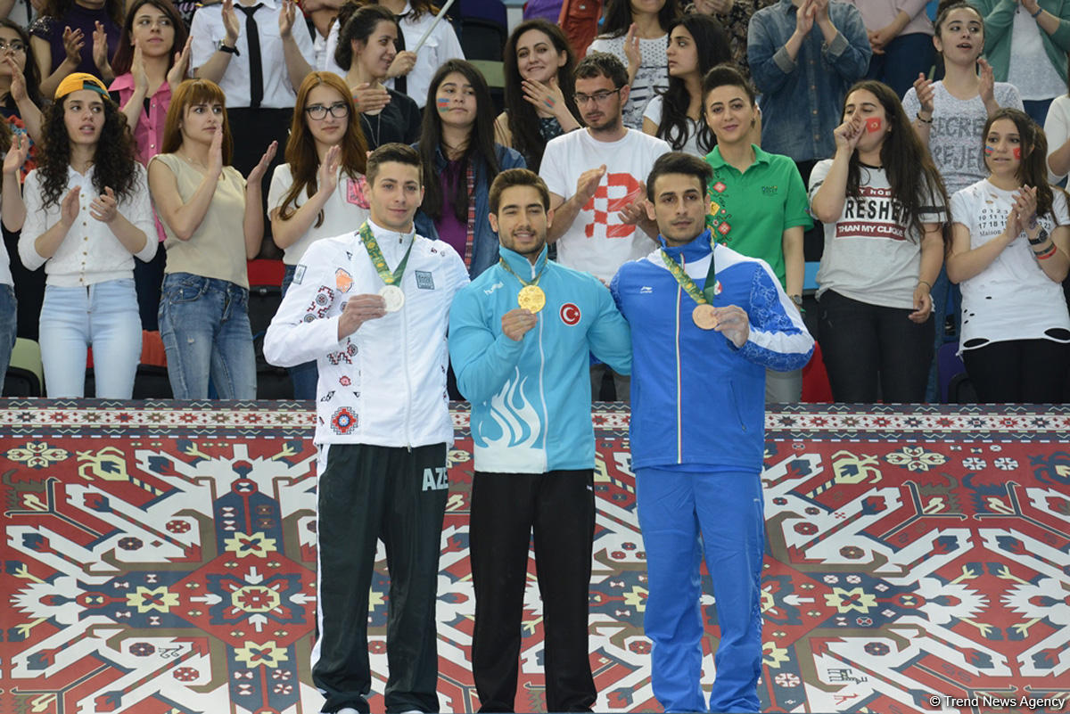 Baku 2017: Winners in artistic gymnastics individual exercises awarded (PHOTO)