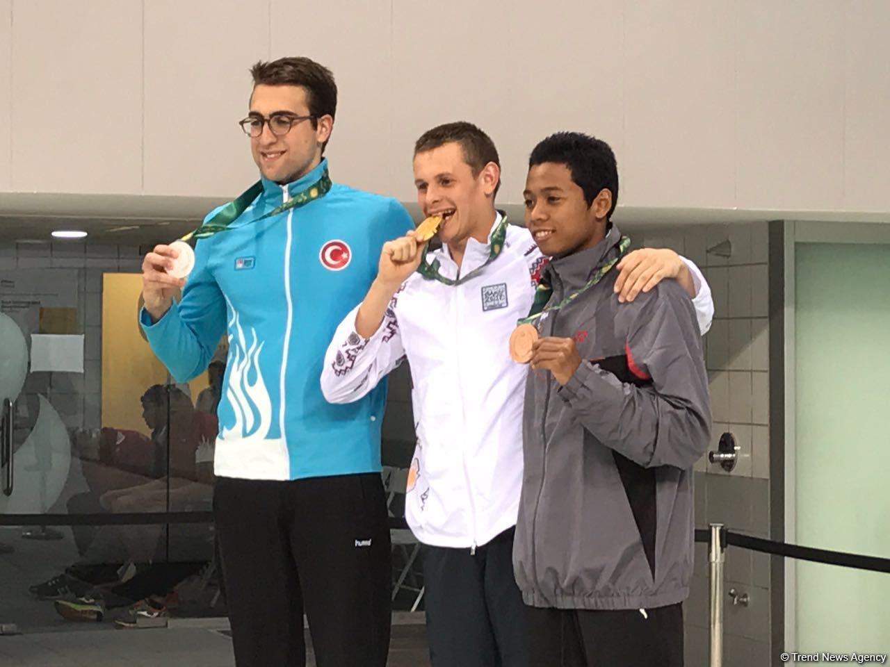 Baku 2017: Azerbaijan’s Shemberev grabs swimming gold (PHOTO)