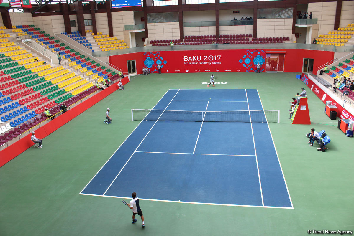 Tennis competitions underway as part of Baku 2017 (PHOTOS)