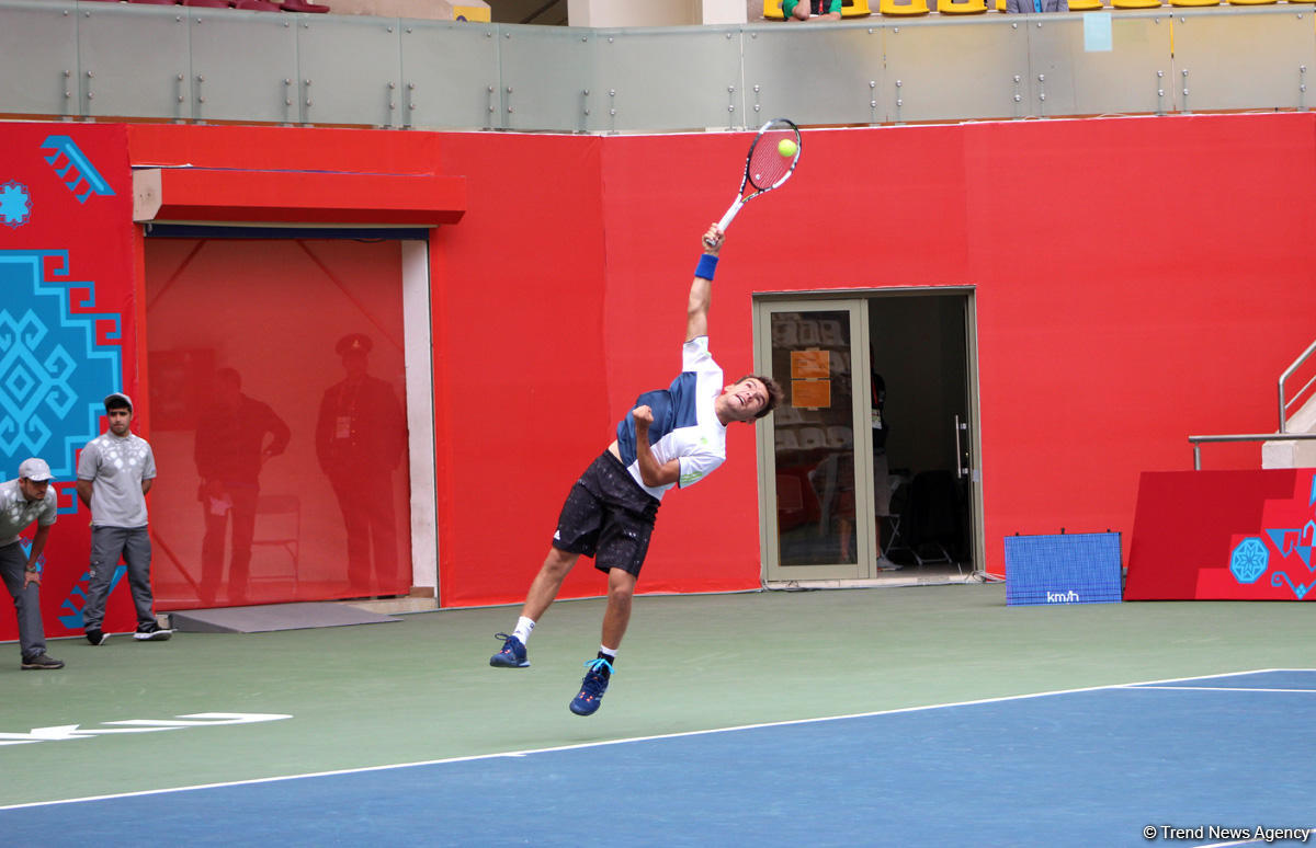 Tennis competitions underway as part of Baku 2017 (PHOTOS)