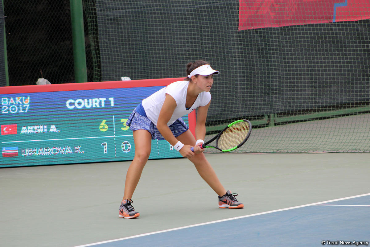 Tennis competitions underway as part of Baku 2017 (PHOTOS)
