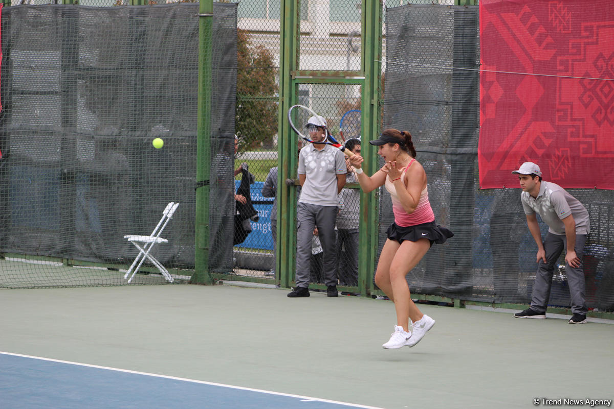 Tennis competitions underway as part of Baku 2017 (PHOTOS)