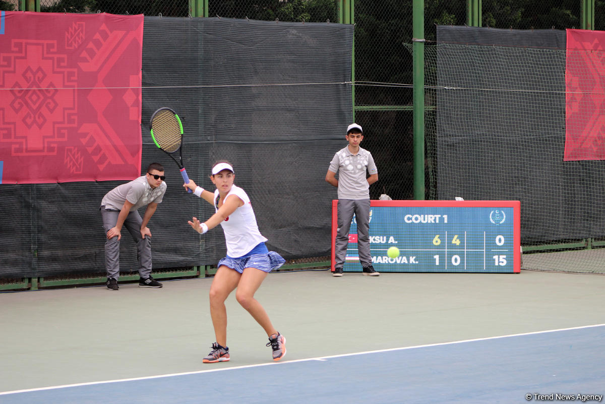 Tennis competitions underway as part of Baku 2017 (PHOTOS)