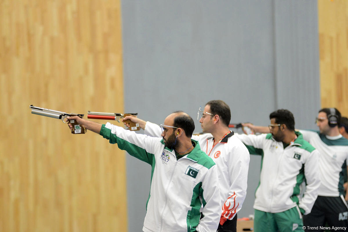 Baku 2017 shooting competitions as caught on camera