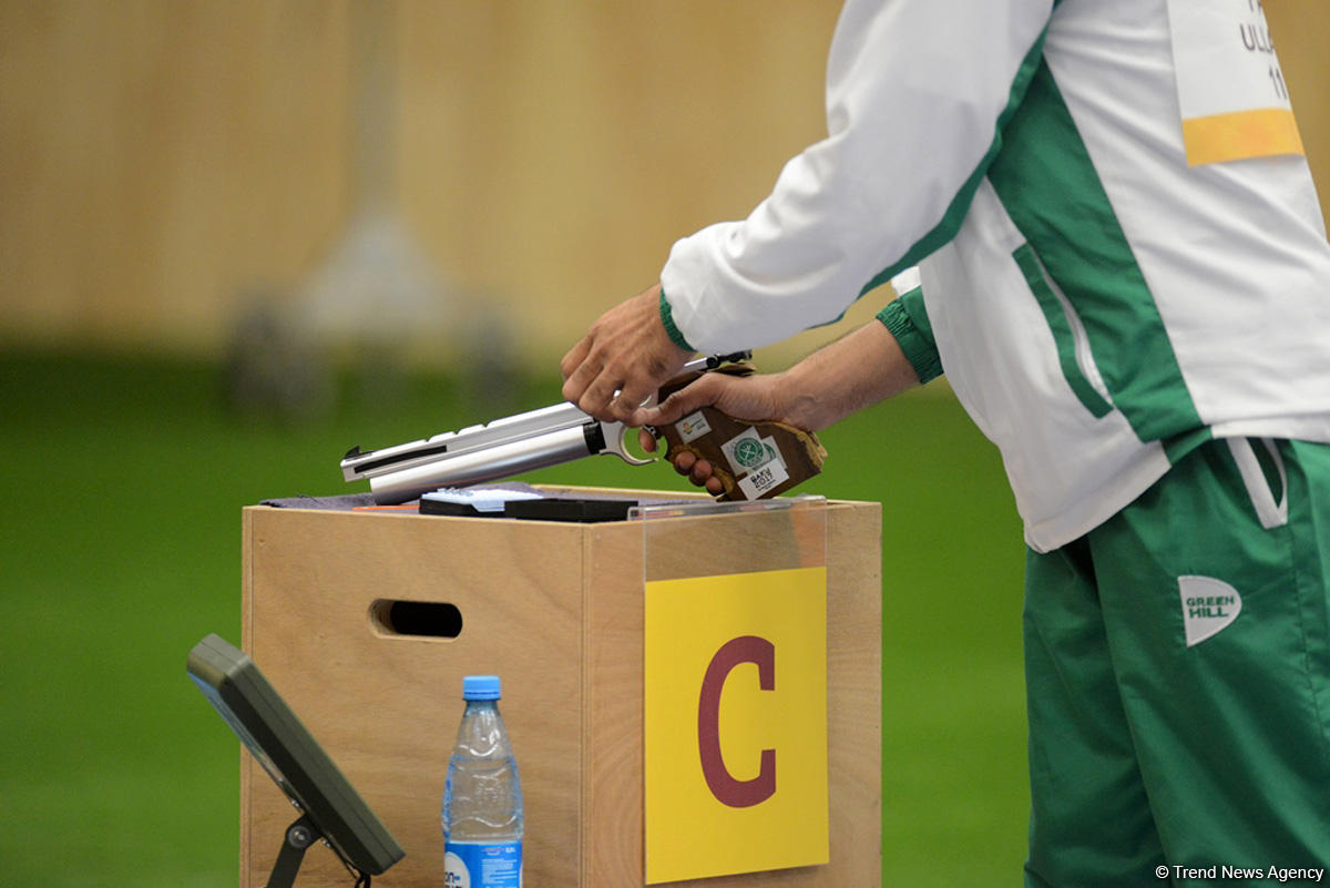 Baku 2017 shooting competitions as caught on camera