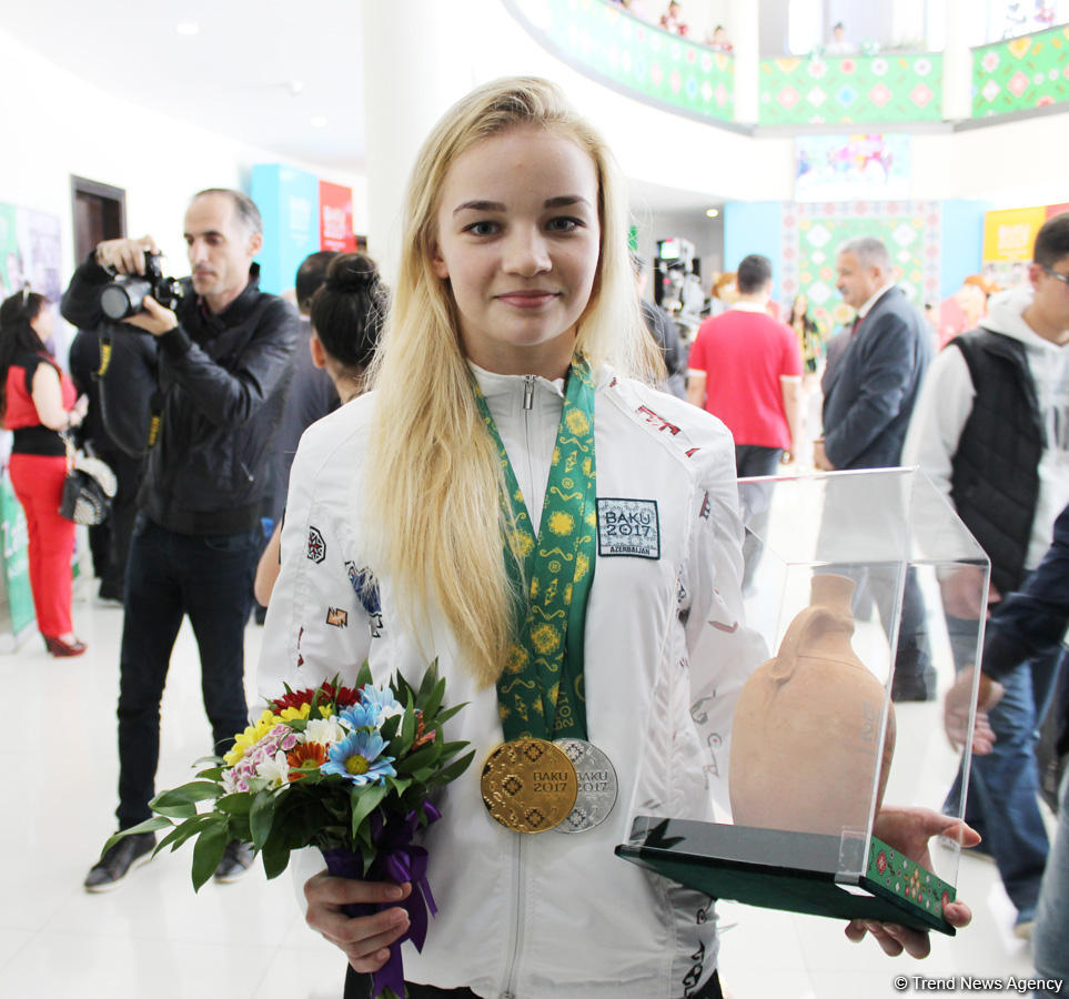 Azerbaijani gymnast: Baku 2017 event of peace, friendship, uniting many nations