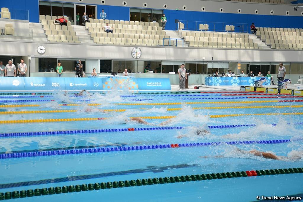 Swimming competitions of Baku 2017 in photos