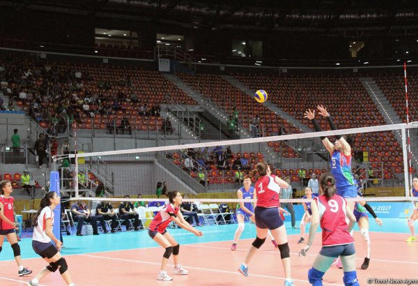 Baku 2017 volleyball competitions as caught on camera