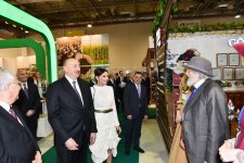 Azerbaijani president, first lady view World Food Azerbaijan, CaspianAgro exhibitions (PHOTO)