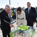 Azerbaijani president, first lady view World Food Azerbaijan, CaspianAgro exhibitions (PHOTO)