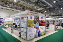 Azerbaijani president, first lady view World Food Azerbaijan, CaspianAgro exhibitions (PHOTO)