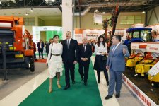 Azerbaijani president, first lady view World Food Azerbaijan, CaspianAgro exhibitions (PHOTO)