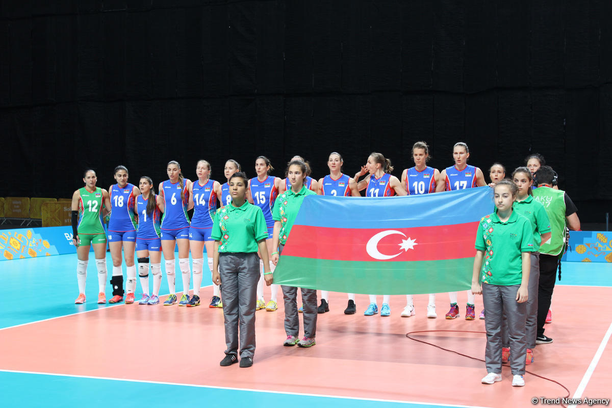 Baku 2017 volleyball competitions as caught on camera