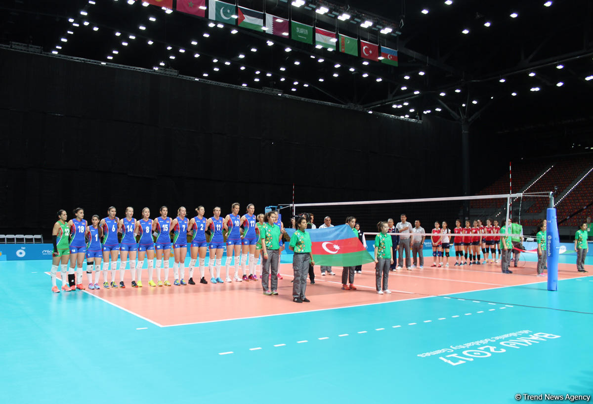 Baku 2017 volleyball competitions as caught on camera