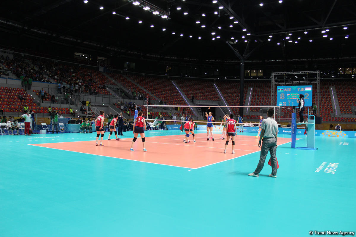 Baku 2017 volleyball competitions as caught on camera
