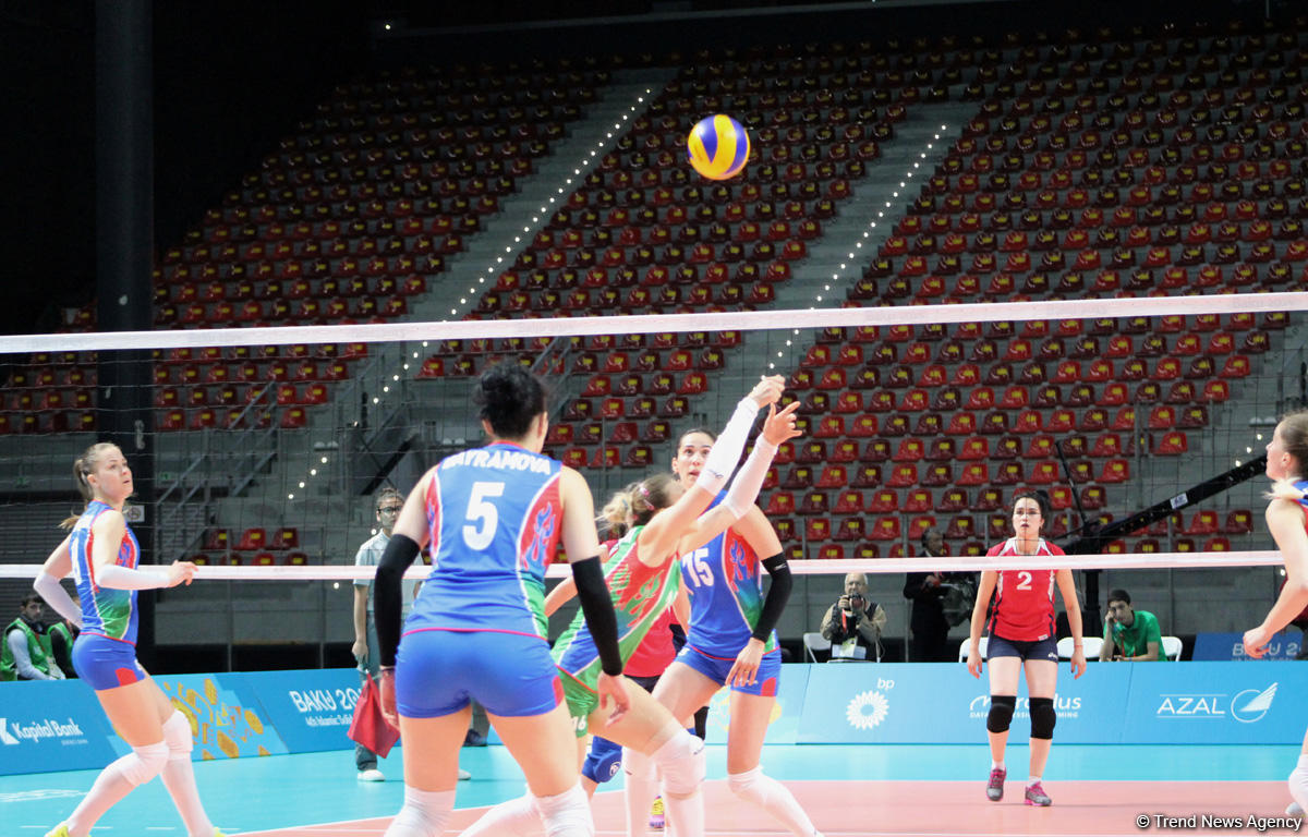 Baku 2017 volleyball competitions as caught on camera