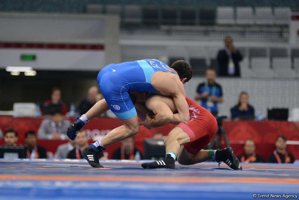 Wrestling at Baku 2017 in photos