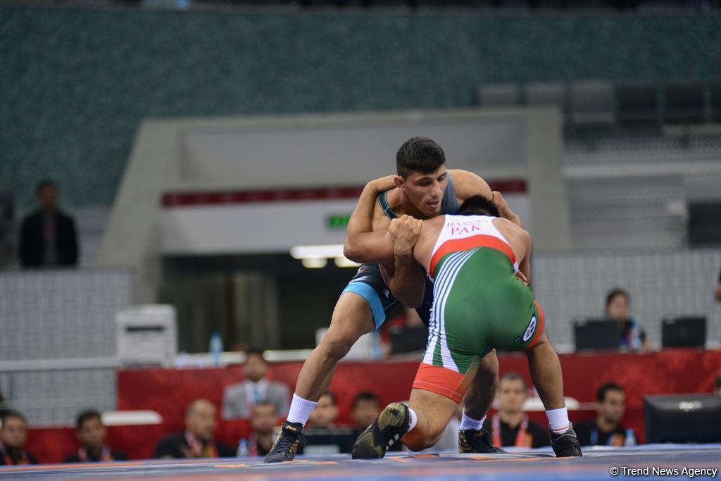 Wrestling at Baku 2017 in photos