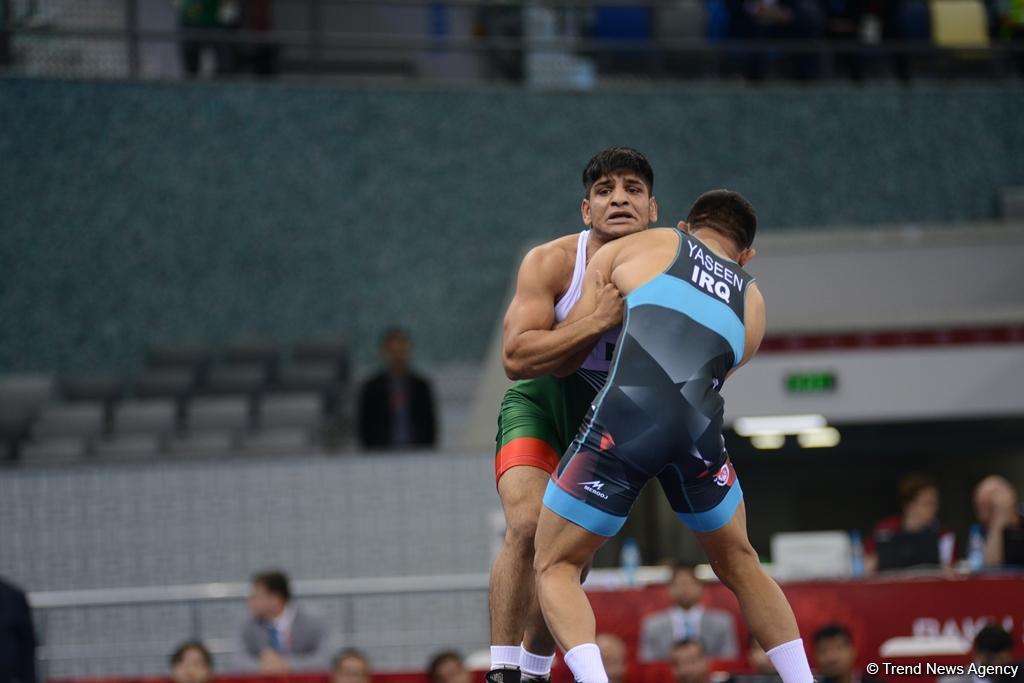 Wrestling at Baku 2017 in photos