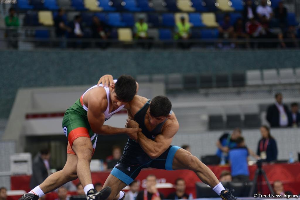 Wrestling at Baku 2017 in photos